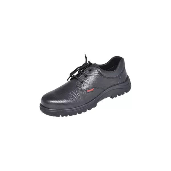 Karam FS 05 PU Sole Black Leather Steel Toe Low Ankle Safety Shoe