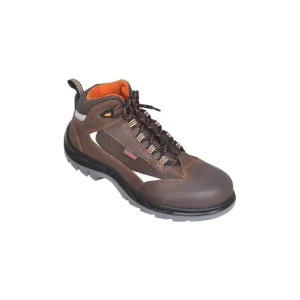 Karam FS 65 High Ankle Composite Toe Brown Sports Safety Shoes